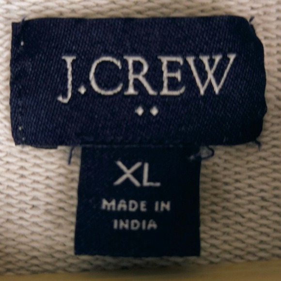 J Crew Graphic Sweatshirt Mallard Duck Print Crewneck Pullover Men's XL Gray - Picture 2 of 7